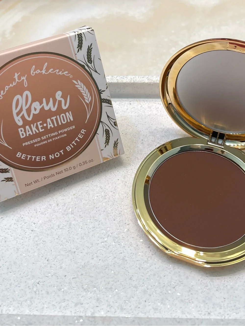 Beauty Bakerie ~ ‘HAZELNUT’ (Dark Brown) Pressed Setting Powder ~ Full Size 10g